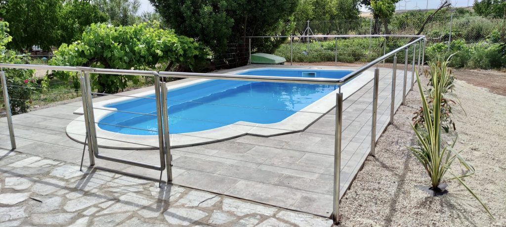 Piscina en Casa Rural Tere